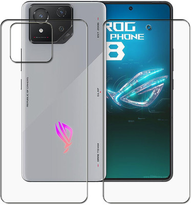 tombik Front and Back Tempered Glass for b2-Asus ROG Phone 8-fb(Pack of 2)