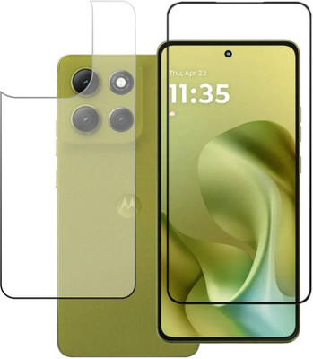 GLAMEECH Front and Back Screen Guard for Motorola G86 Power 5G, Motorola G86 Power, Motorola G86 Power 5G, MotoG86 Power 5G(Pack of 2)