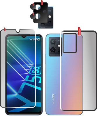 chakoor Front and Back Screen Guard for vivo y75 5g(Pack of 3)