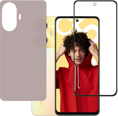 KARTRAY Front and Back Screen Guard for Realme C55, Realme Narzo N55(Pack of 2)
