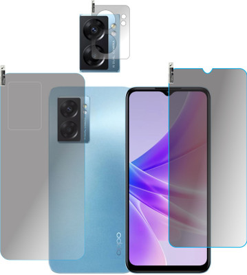chakoor Front and Back Screen Guard for OPPO K10 5G, Oppo A57, OPPO A77, REALME NARZO 50 5G(Pack of 3)