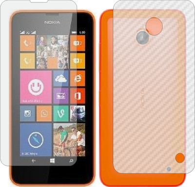 Mobling Front and Back Tempered Glass for Nokia Lumia 630(Pack of 2)