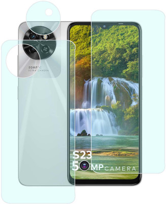 MOKPLZ Front and Back Screen Guard for ITEL S23 5G(Pack of 3)