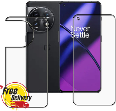 tombik Front and Back Screen Guard for rt38-OnePlus 11 5G-fb(Pack of 2)