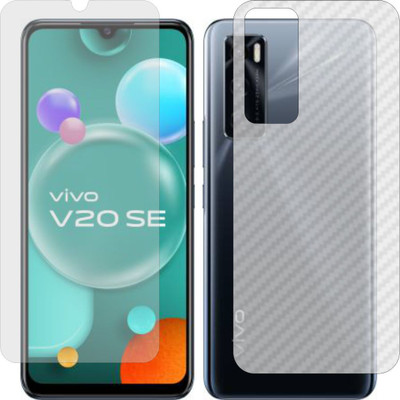 Mobling Front and Back Tempered Glass for VIVO V20 SEV2022(Pack of 2)