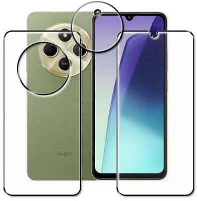 KANCHA Front and Back Screen Guard for Redmi A4 5G, Poco C75, Xiaomi Poco C75, Redmi A4, Mi A4 5G(Pack of 3)