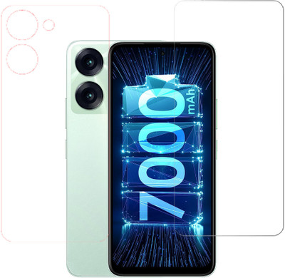 KARTRAY Front and Back Screen Guard for itel P40 Plus(Pack of 2)