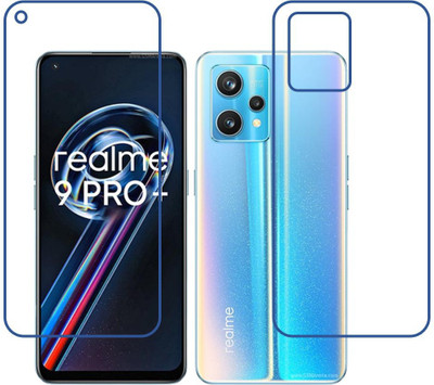 DVTECH Front and Back Screen Guard for 9H Crystal Clear Front And TPU BackRealme 9 Pro Plus(Pack of 1)