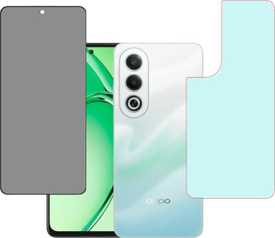 KARTRAY Front and Back Screen Guard for Oppo K12x 5G(Pack of 2)