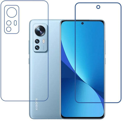DVTECH Front and Back Screen Guard for 9H Xiaomi 12 Pro(Pack of 1)