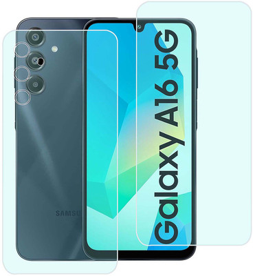 MOKPLZ Front and Back Screen Guard for SAMSUNG GALAXY A16 5G(Pack of 3)
