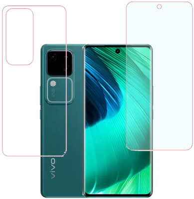 KARTRAY Front and Back Screen Guard for Vivo V30 5G, Vivo V30 Pro 5G(Pack of 2)