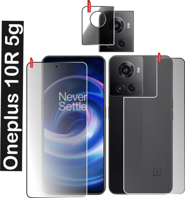 chakoor Front and Back Screen Guard for Oneplus 10R 5g(Pack of 3)