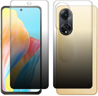 FCS Front and Back Screen Guard for Oppo A1 Front+Back (Matte)(Pack of 2)