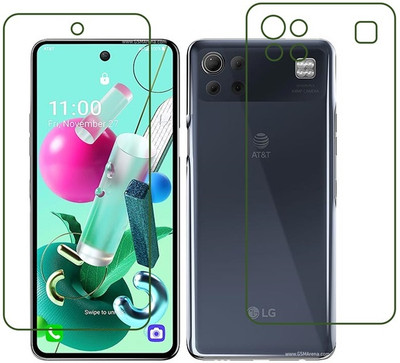 DVMART Front and Back Screen Guard for 9H LG V60 ThinQ 5G(Pack of 1)