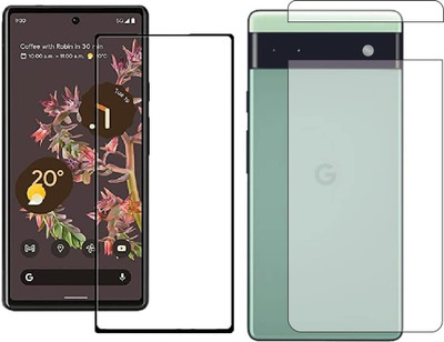 LIKEDESIGN Front and Back Screen Guard for Google Pixel 6A, Pixel 6A(Pack of 1)