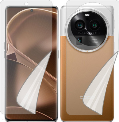Mobling Front and Back Screen Guard for OPPO FIND X6 PRO PGEM110 (Edge To Edge Full Coverage)(Pack of 1)