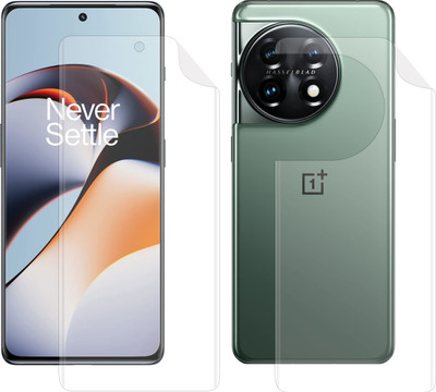 Vatsin Front and Back Screen Guard for OnePlus 11R 5G(Pack of 2)