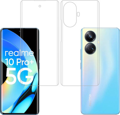 Ten To 11 Front and Back Screen Guard for Realme 10 Pro+ 5G(Pack of 2)