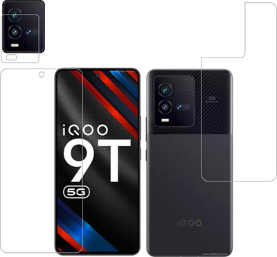 Vatsin Front and Back Screen Guard for iQOO 9T 5G(Pack of 3)