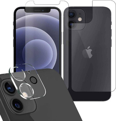 AV Front and Back Screen Guard for Apple iPhone 12(Pack of 3)