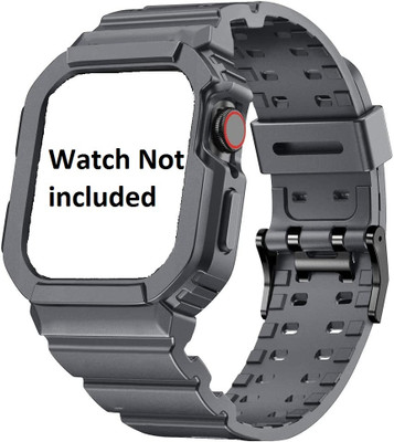 Speeqo Front and Back Screen Guard for Apple Watch 44mm Series 4, Apple Watch ,44mm Series 5,44mm Series 6, 44mm Series 7 Matte Finish 360° Bumper Cover(Pack of 1)