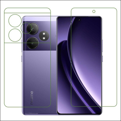 DVMART Front and Back Screen Guard for Realme GT Neo6 TPU Crystal Clear(Pack of 1)