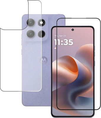 GLAMEECH Front and Back Screen Guard for Motorola G86 Power 5G, Motorola G86 Power, Motorola G86 Power 5G, MotoG86 Power 5G(Pack of 2)