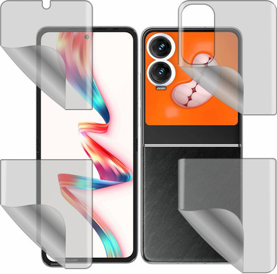 Fasheen Front and Back Screen Guard for Infinix Zero Flip(Pack of 1)