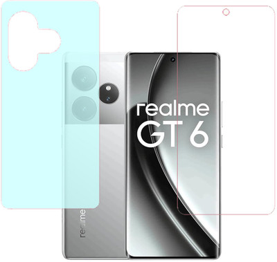 VAYUVAULT Front and Back Screen Guard for realme GT 6(Pack of 2)
