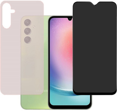 KARTRAY Front and Back Screen Guard for SAMSUNG Galaxy A14 5G(Pack of 2)