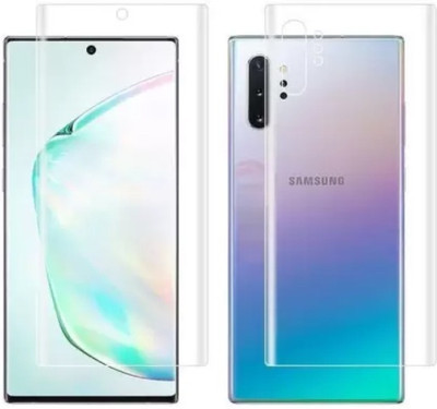 LIGHTWINGS Front and Back Screen Guard for Front Back Screen Guard for SAMSUNG Galaxy Note 10 Plus(P-2)(Pack of 2)