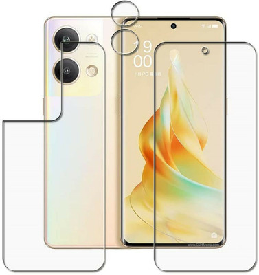 DVTECH Front and Back Screen Guard for TPU Clear Front And TPU BackOppo Reno9 Pro Plus(Pack of 1)