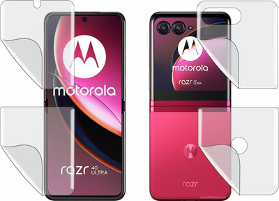 MOBART Front and Back Screen Guard for Motorola Razr 40 Ultra(Pack of 1)