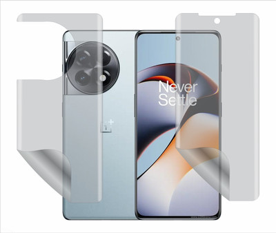 TELTREK Front and Back Screen Guard for ONEPLUS ACE 2 5G (Edge to Edge Full Screen Protector)(Pack of 1)