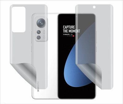 TELTREK Front and Back Screen Guard for XIAOMI 12 S (Edge to Edge Full Screen Protector)(Pack of 1)