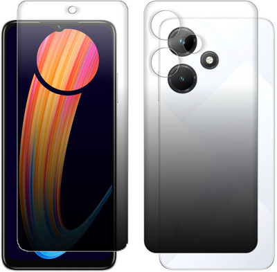 Enlinea Front and Back Screen Guard for Infinix Hot 30i Front+Back (Matte)(Pack of 2)