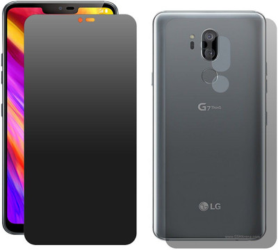 FCS Front and Back Screen Guard for LG G7 ThinQ Front+Back (Matte)(Pack of 2)
