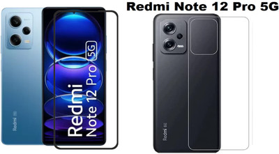 BRENZZ Front and Back Screen Guard for REDMI Note 12 Pro 5G, Redmi Note 12 Pro 5G(Pack of 1)