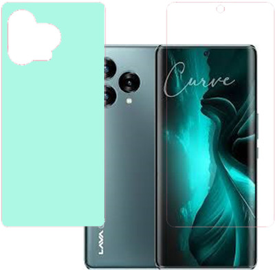 VAYUVAULT Front and Back Screen Guard for LAVA Blaze Curve(Pack of 2)