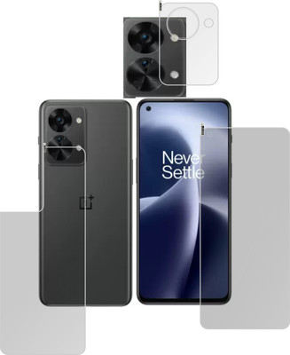 chakoor Front and Back Screen Guard for Oneplus Nord 2T 5g(Pack of 3)