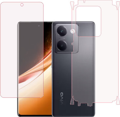 HOBBYTRONICS Front and Back Screen Guard for VIVO Y300+, VIVO Y300 plus(Pack of 1)