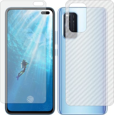 Mobling Front and Back Tempered Glass for VIVO V19(Pack of 2)