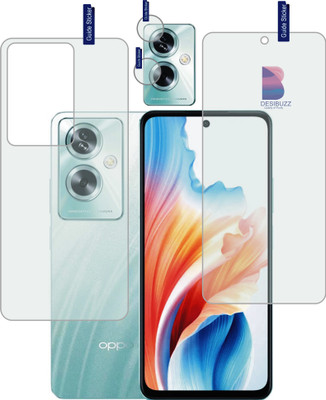 DESIBUZZ Front and Back Screen Guard for OPPO A79 5G, OPPO A79 5G camera lens(Pack of 3)