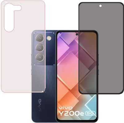 SPRITZEN Front and Back Screen Guard for Vivo Y200e 5G(Pack of 2)