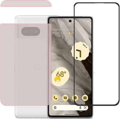 KARTRAY Front and Back Screen Guard for Google Pixel 7(Pack of 2)