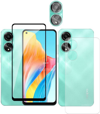 S9HUB Front and Back Screen Guard for OPPO A78 4G 2023(Pack of 1)
