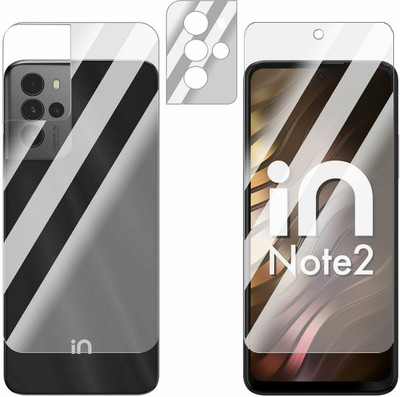 FCS Front and Back Screen Guard for Micromax IN Note 2(Pack of 3)