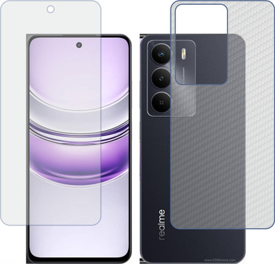 TELTREK Front and Back Screen Guard for Realme 14X RMX5020(Pack of 2)
