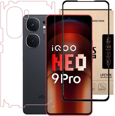 AARERED Front and Back Screen Guard for IQOO NEO 9 PRO(Pack of 1)